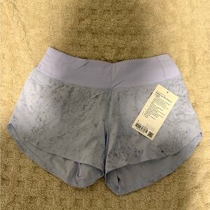 Lululemon Athletica Light Lavender Athletic speed up Mr Shorts